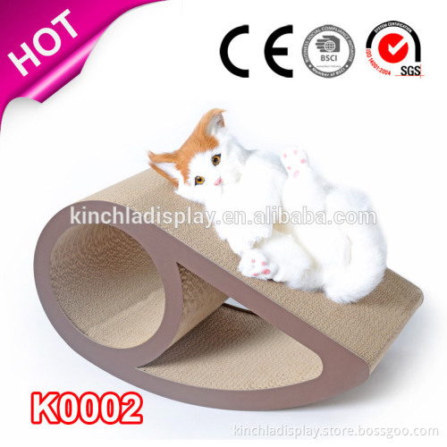 Popular Eye Shape Cardboard Cat Scratcher Cat Toy